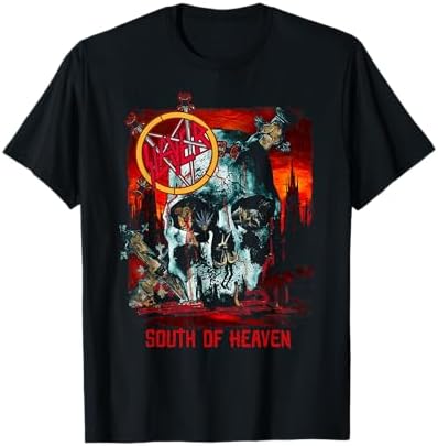 Amazon.com: Slayer Graphic Halloween Skull T-Shirt : Clothing
